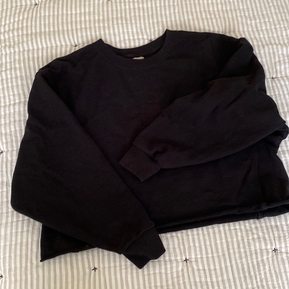 GAP Cropped Crewneck Sweatshirt